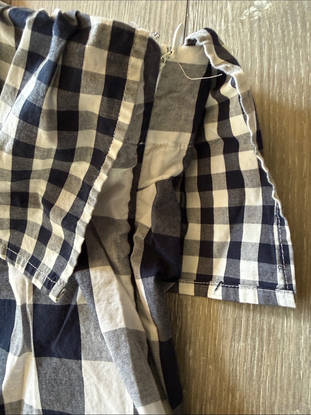 J.Crew Factory Women's One-Shoulder Ruffle Poplin Tank - Picture 8 of 13